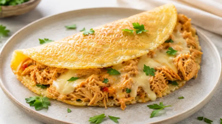 Crepioca de frango